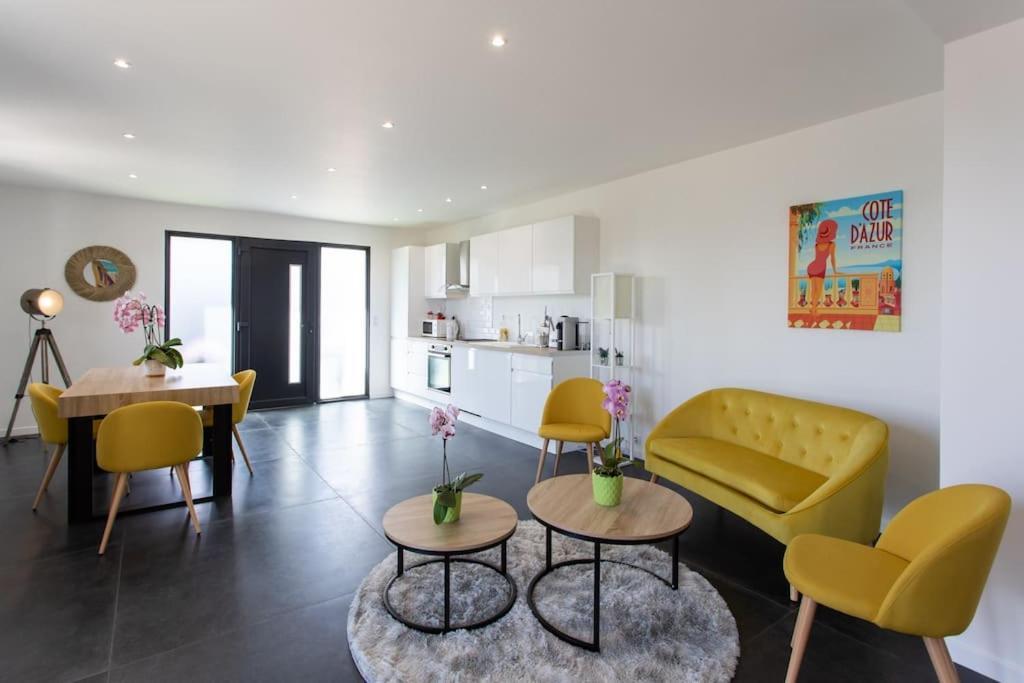 Echapee Belle - Vinayard View - Jacuzzi Bbq - Parking Apartment Nice Exterior photo